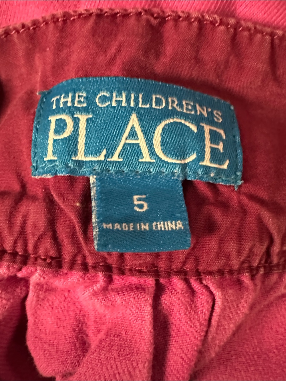 The Children's Place Dress / Jumper Pink & Purple Heavy Cotton Size 5 - Picture 2 of 6